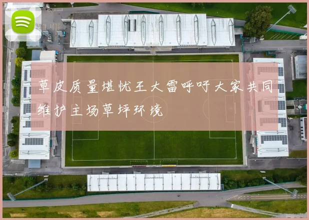 草皮质量堪忧王大雷呼吁大家共同维护主场草坪环境